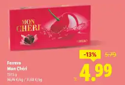 Lidl MON CHERI Ferrero oferta