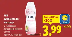 Lidl W5 Ambientador en spray oferta