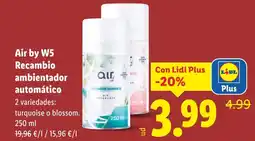 Lidl W5 Air by Recambio ambientador automático oferta