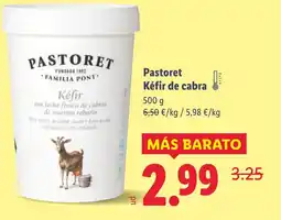 Lidl PASTORET Kéfir de cabra oferta