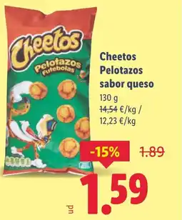 Lidl CHEETOS Pelotazos sabor queso oferta