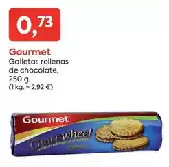 Gourmet - galletas rellenas de chocolate
