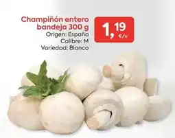 Suma Supermercados Origen - champiñón entero bandeja oferta
