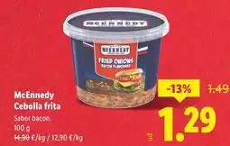 Lidl MCENNEDY Cebolla frita oferta
