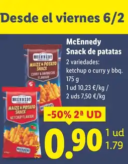 Lidl MCENNEDY Snack de patatas oferta