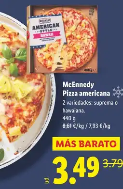 Lidl MCENNEDY Pizza americana oferta