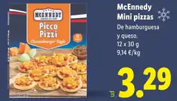 Lidl MCENNEDY Mini pizzas oferta