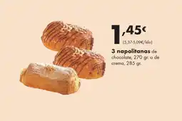 Supermercados Lupa 3 napolitanas de chocolat oferta