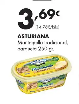 Supermercados Lupa ASTURIANA Mantequilla tradicional barqueta oferta