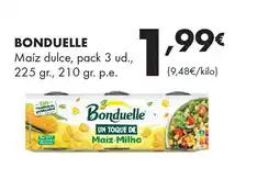 Supermercados Lupa BONDUELLE Maíz dulc oferta