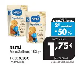 Supermercados Lupa NESTLÉ Peque Galletas oferta