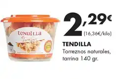 Supermercados Lupa TENDILLA Torreznos naturales tarrina oferta