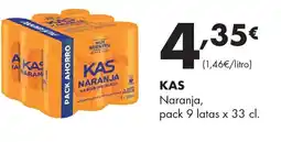 Supermercados Lupa KAS Naranja oferta
