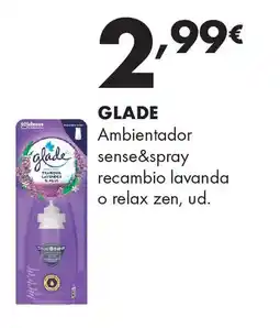 Supermercados Lupa GLADE Ambientador glade sense&spray recambio lavanda o relax zen oferta