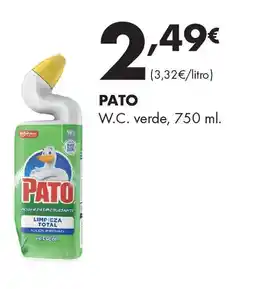 Supermercados Lupa PATO W.C. verde oferta