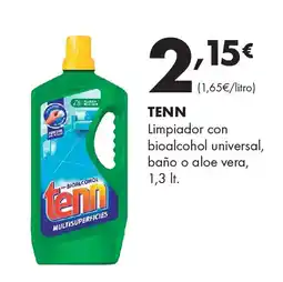 Supermercados Lupa TENN Limpiador con bioalcohol universal, baño o aloe vera oferta