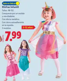 Lidl Disfraz infantil oferta