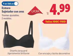 Lidl ESMARA Sujetador con aros oferta