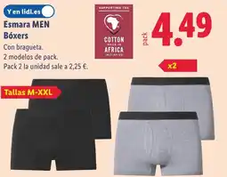 Lidl ESMARA MEN Bóxers oferta