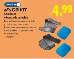 Lidl CRIVIT Compresa y banda de sujeción oferta