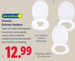 Lidl Livarno Asiento inodoro oferta