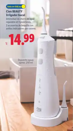 Lidl CIEN BEAUTY Irrigador bucal oferta