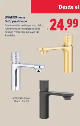 Lidl LIVARNO HOME Grifo para lavabo oferta