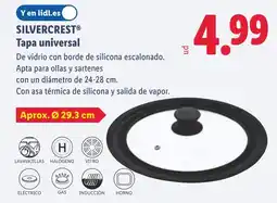 Lidl SILVERCREST Tapa universal oferta