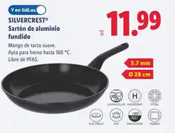 Lidl SILVERCREST Sartén de aluminio fundido oferta