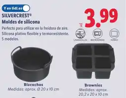 Lidl SILVERCREST Moldes de silicona oferta