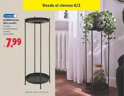 Lidl LIVARNO HOME Mesa auxiliar oferta