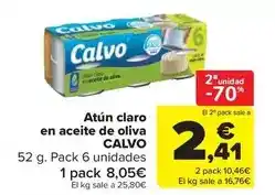 Calvo - atun claro en aceite de oliva