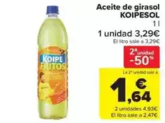 Carrefour Market Koipesol - aceite de girasol oferta