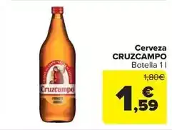 Carrefour Market Cruzcampo - cerveza oferta