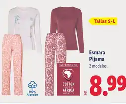 Lidl Esmara Pijama oferta