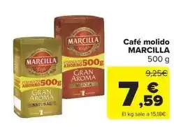 Carrefour Market Marcilla - cafe molido oferta