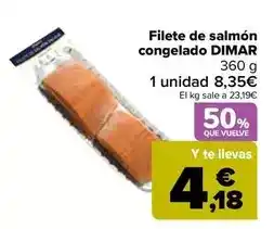 Carrefour Dimar - filete de salmon congelado oferta