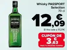 Carrefour Passport - whisky selection oferta