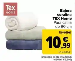 Carrefour Tex home - bajera coralina oferta