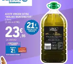 E.Leclerc Molino montemayor - aceite virgen extra oferta