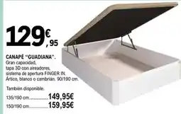 E.Leclerc Guadiana - canapé oferta