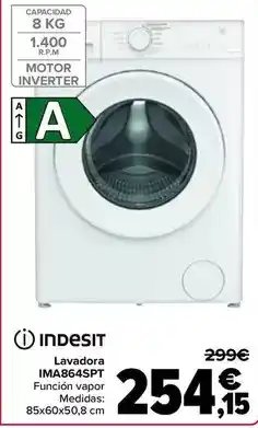 Carrefour Indesit - lavadora ima864spt oferta