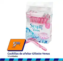 Action Cuchillas de afeitar Gillette Venus oferta