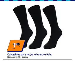 Action Calcetines para mujer u hombre Pairz oferta