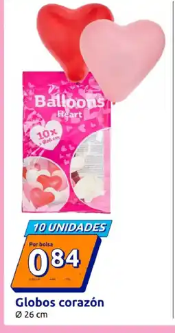 Action Globos corazón oferta