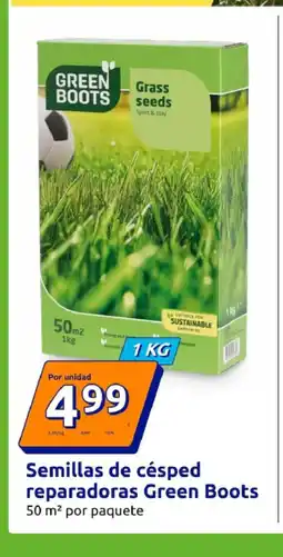 Action Semillas de césped reparadoras Green Boots oferta