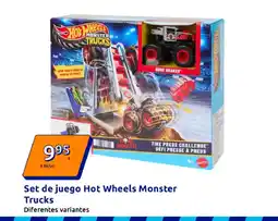 Action Set de juego Hot Wheels Monster Trucks oferta