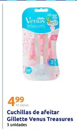Action Cuchillas de afeitar Gillette Venus Treasures oferta