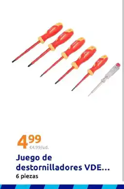 Action Juego de destornilladores oferta