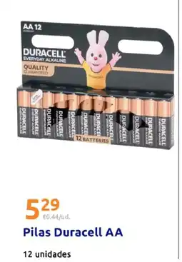 Action Pilas Duracell AA oferta